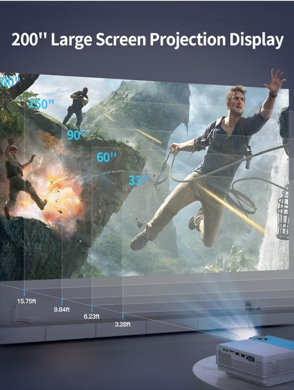 4K Projector - Picture 6 of 7